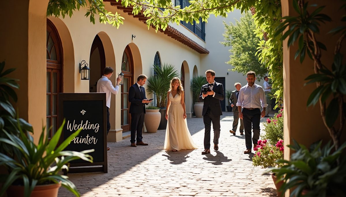 Comparativa visual entre pintura de primer baile y pintura de ceremonia