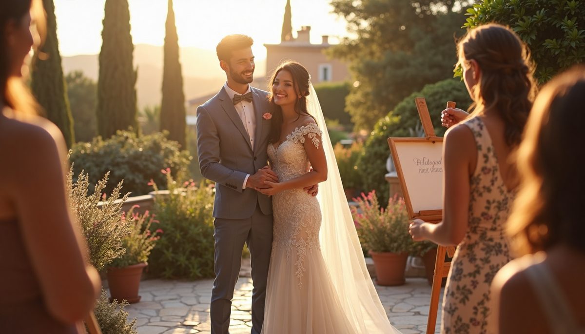 Modern wedding painting style trends with contemporary color palettes